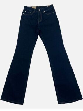 Levi's 725 High Rise W28 L32 Bootcut Stretch Women's Jeans Pants Blue New